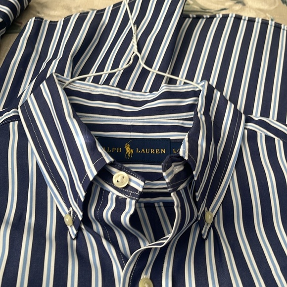 Ralph Lauren Men’s Long Sleeve button down striped shirt - Picture 5 of 7